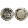 Image 1 : Pedernales (Aragua), Venezuela, copper-nickel 2 reales token, Hernandez Hermanos, 1902, encapsulated