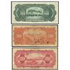 Image 2 : Lot of 3 Brazil notes from the Caixa de Estabilizacao: 100 mil reis, 18-12-1926, estampa 1, serial 0