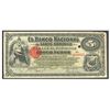 Image 1 : Dominican Republic, El Banco Nacional de Santo Domingo, 5 pesos, no date (1889), series E, serial 20
