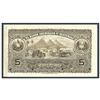 Image 2 : Guatemala, El Banco Americano de Guatemala, 5 pesos specimen, no date (1895-1926), series B.