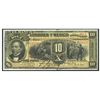 Image 1 : Mexico, El Banco de Londres y Mexico (Distrito Federal), 10 pesos, 2-1-1913, series G, serial 519555