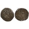 Image 1 : Potosi, Bolivia, cob 2 reales, Philip II, assayer R (Ramos).