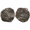 Image 1 : Potosi, Bolivia, cob 2 reales, Philip IV, assayer T (1630s).