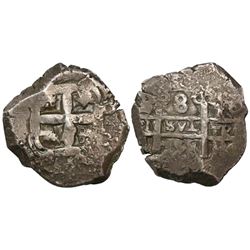 Potosi, Bolivia, cob 8 reales, 1758q.