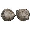 Image 1 : Potosi, Bolivia, cob 4 reales, 1698F.