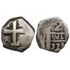 Image 1 : Potosi, Bolivia, cob 2 reales, 1773(V-Y), rare final year of cobs.