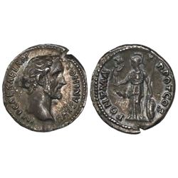 Roman Empire, AD denarius, Antoninus Pius, 138-161 AD, Rome mint, struck 138 AD.