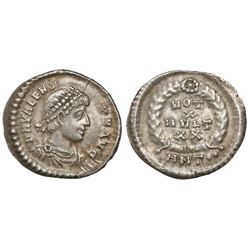 Roman Empire, AR siliqua, Valens, 364-378 AD, Antioch mint, struck circa 370 AD.