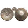 Image 1 : Costa Rica, 1/2 real, "lion" countermark (Type VI, 1849-57) on a Costa Rica (Central American Republ
