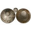 Image 1 : Costa Rica, 1/2 real, "lion" countermark (Type VI, 1849-57) on a Costa Rica (Central American Republ