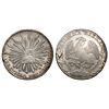 Image 1 : Durango, Mexico, cap-and-rays 8 reales, 1850JMR.