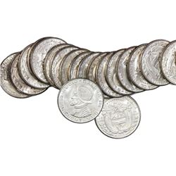 Lot of 20 Panama 1/2 balboas, 1953.
