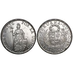 Cuzco, Peru, 8 reales, 1831G.