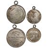 Image 1 : Lot of 2 Colombian silver medals: 1900 Cundinamarca and 1919 Boyaca Centennial.