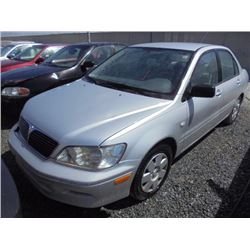 MITSUBISHI  LANCER 2002 O/S T-DONATION