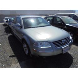 VW PASSAT 2004 L/S-DONATION