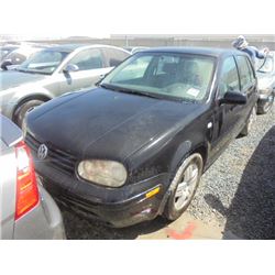 VW GOLF 2001 L/S-DONATION