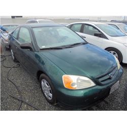 HONDA CIVIC 2001 T