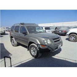 NISSAN XTERRA 2004 T