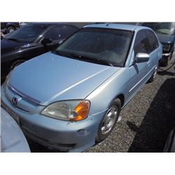 HONDA CIVIC HYBRID 2003 T-DONATION
