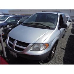 DODGE CARAVAN 2003 T-DONATION