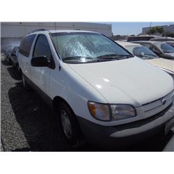 TOYOTA SIENNA 2000 APP  DUP/T-DON