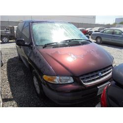 PLYMOUTH VOYAGER 1996 T-DONATION