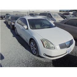NISSAN MAXIMA 2005 SALV/T