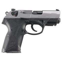 Beretta JXC4F50 Px4 Cmpt Inox SA/DA 40S&W 3.3" 10+1 Blk Changeable Backstrap SS