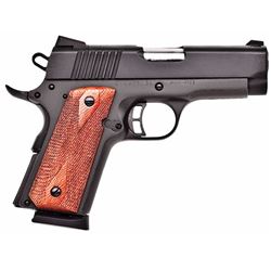 Citadel CIT9MMCSP M-1911 Compact Single 9mm 3.5" 7+1 Wood Grip Black