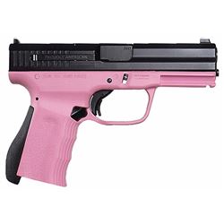 FMK G9C1G2PK G 9mm 4" 14+1 Pink Poly Grip/Frame Blk Slide