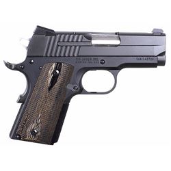 Sig 1911U45BSS 1911 Ultra Compact 45ACP 3.3" 7+1 NS Blackwood Grip Nitron Slide