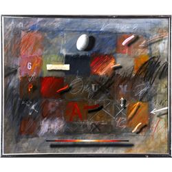 Warhoek, Fragile III, Mixed Media Drawing