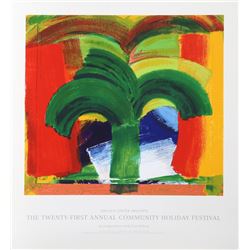 Howard Hodgkin, Lincoln Center Holiday Festival, Silkscreen Poster