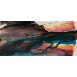 Paul Jenkins, Phenomena Anderson, Watercolor Painting