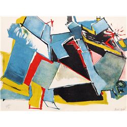 Jasha Green, Untitled 12, Lithograph,signed