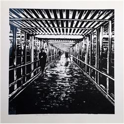 Roy Ahlgren, Pass Over (Black), Silkscreen