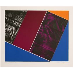 Elaine Breiger, Soft March II, Aquatint Etching