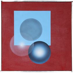 Jack Brusca, Metallurgy, Oil Painting