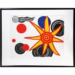 Alexander Calder, Sun and Planets, Lithograph
