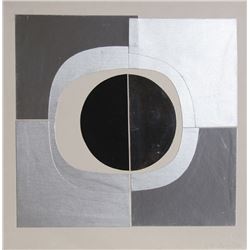 Amadeo Gabino, Black Circle, Collage Multiple