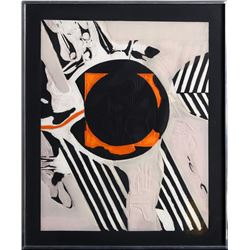 Gino Scarpa, untitled 148, Aqautint Etching and Carborundum