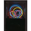 Image 1 : Rudi Stern, Neon Rings and Metal Sculpture