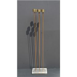 Winni Brueggemann, Floor Chimes, Bronze Sculpture