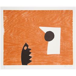 Charlie Hewitt, VIII, Woodblock Monoprint