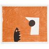 Image 1 : Charlie Hewitt, VIII, Woodblock Monoprint