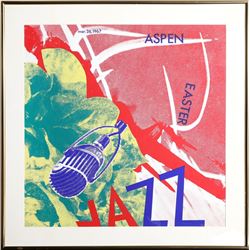 James Rosenquist, Aspen Jazz Festival, Poster