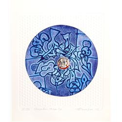 Martin Barooshian, Cleopatra's Magic Eye, Intaglio Aquatint Etching
