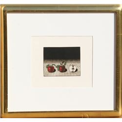 Byron Bratt, The Apple of Dischord, Mezzotint