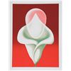 Image 1 : Clarence Holbrook Carter, Abstract Tulip, Serigraph
